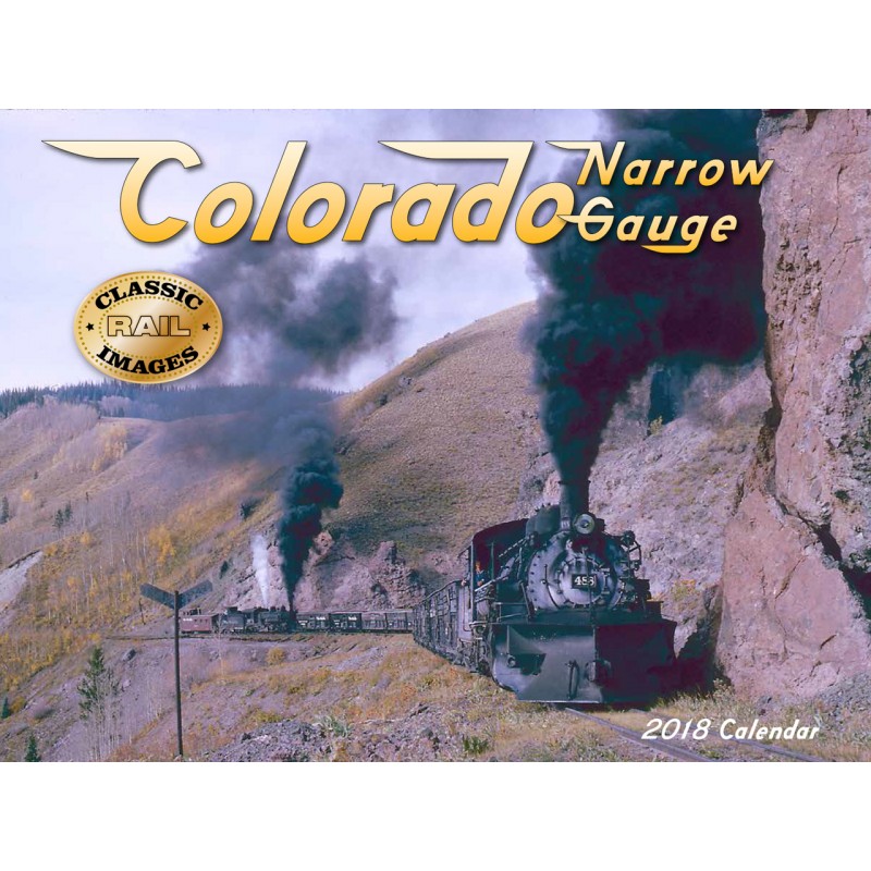 6908-1591 / 2018 Colorado Narrow Gauge Kalender