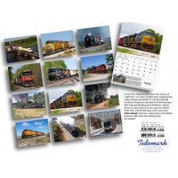 6908-1751 / 2018 Railroading Kalender