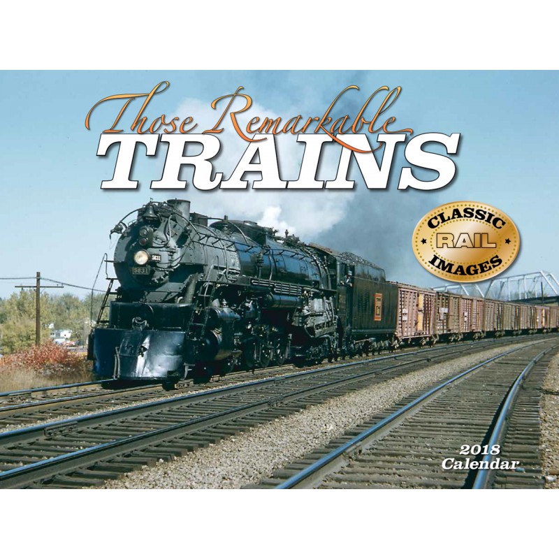 6908-1836 / 2018 Those remarkable Trains Kalender