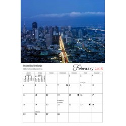 6908-1775 / 2018 San Francisco Kalender