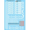 N Decal Rock Island Diesels 1963-1975 - Wate