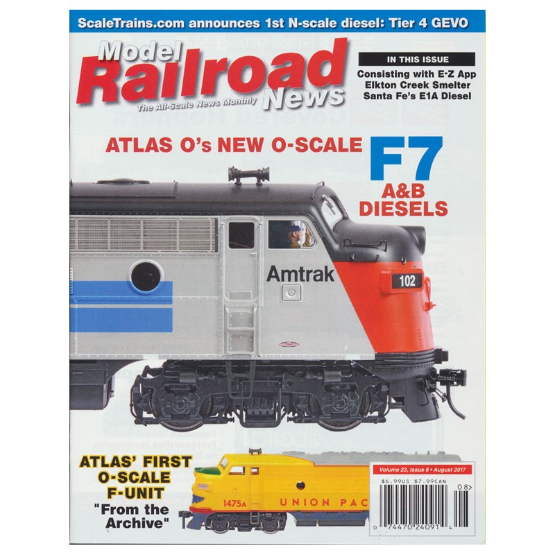 20173608 Model Railroad News 2017 / 8