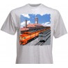 T-Shirt Go by train Portland! L_4199