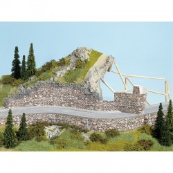 HO/TT Mauerplatte Dolomit 64x15 cm