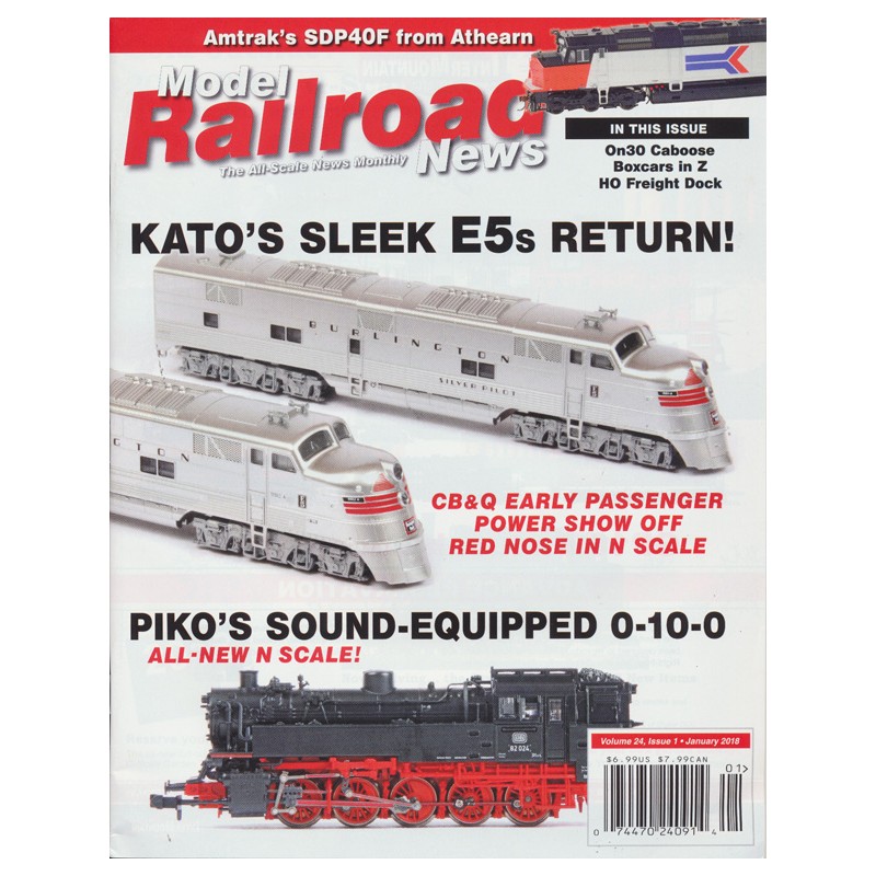 20183601 Model Railroad News 2018 / 1