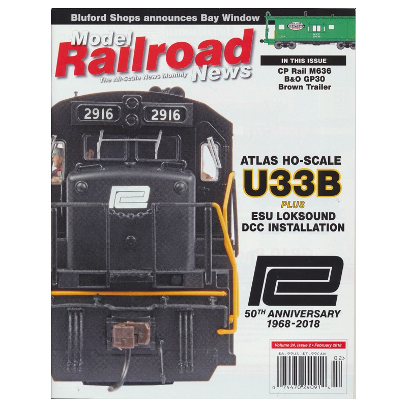 20183602 Model Railroad News 2018 / 2
