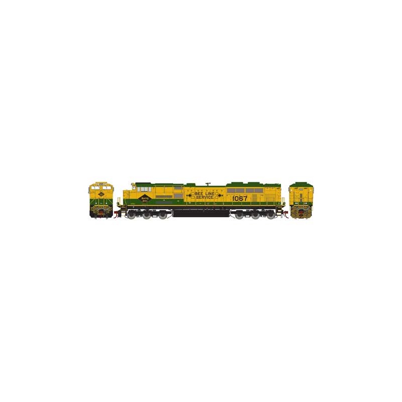 HO SD70ACe DC ohne Sound NS/RGS Heritage 1067