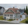 HO Updated American Bungalow with Single Car Garag