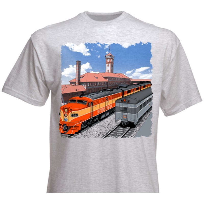 T-Shirt Go by train Portland