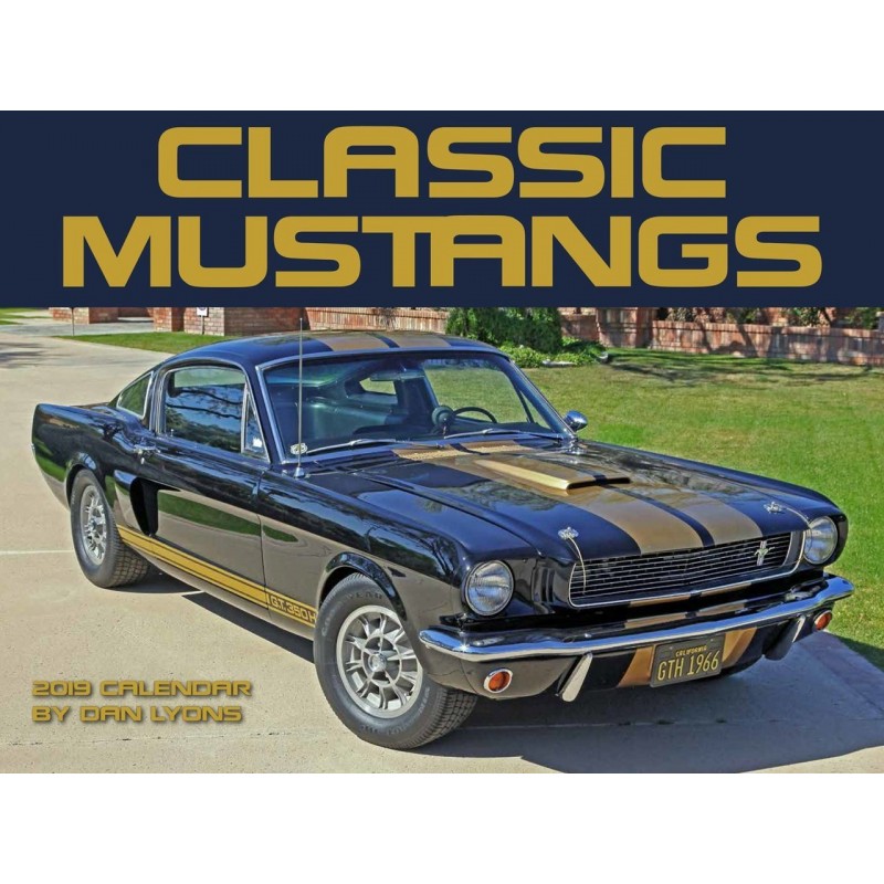 2019 Classic Mustangs Kalender
