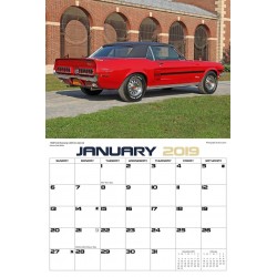 2019 Classic Mustangs Kalender