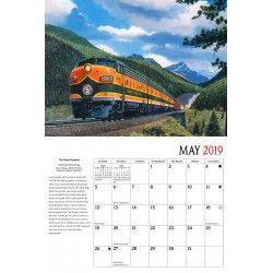 2019 Howard Fogg's Trains Kalender