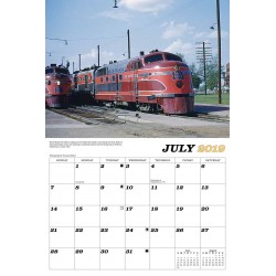 2019 Those Remarkable Trains Kalender
