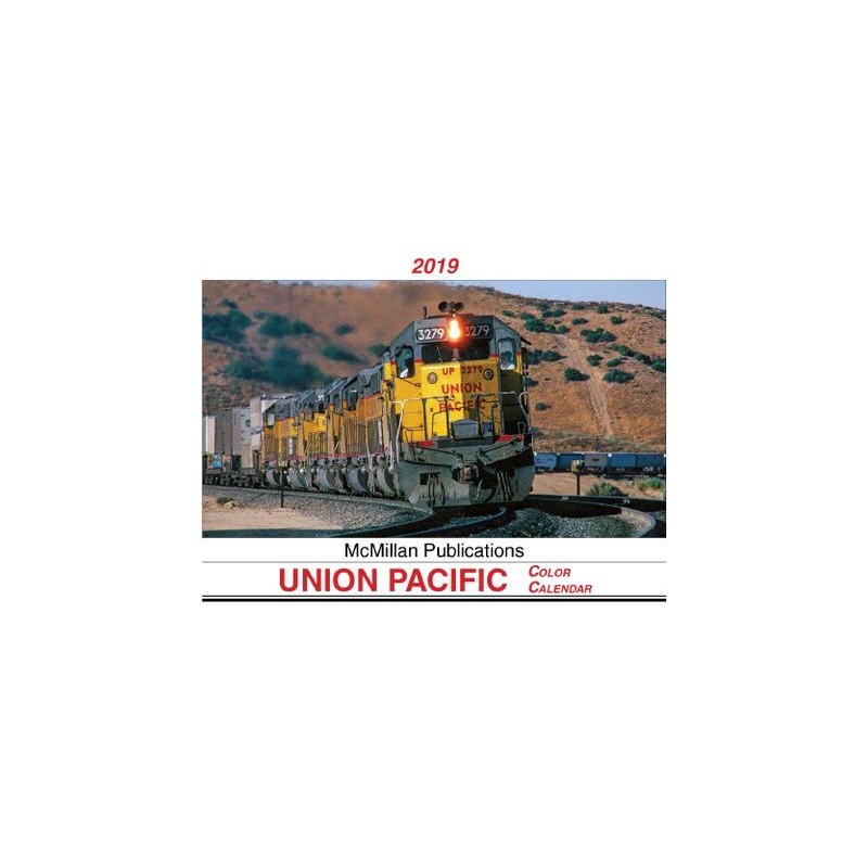 2019 Union Pacific Kalender McMillan