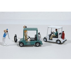 HO Golf Wagen und Bags - Carts  Bags - Kit -