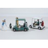 HO Golf Wagen und Bags - Carts  Bags - Kit -