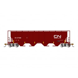 HO Canadian 4-Bay Cyl. grain hopper CN