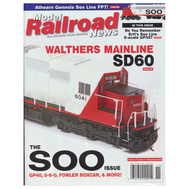 Model Railroad News 2018 / 11