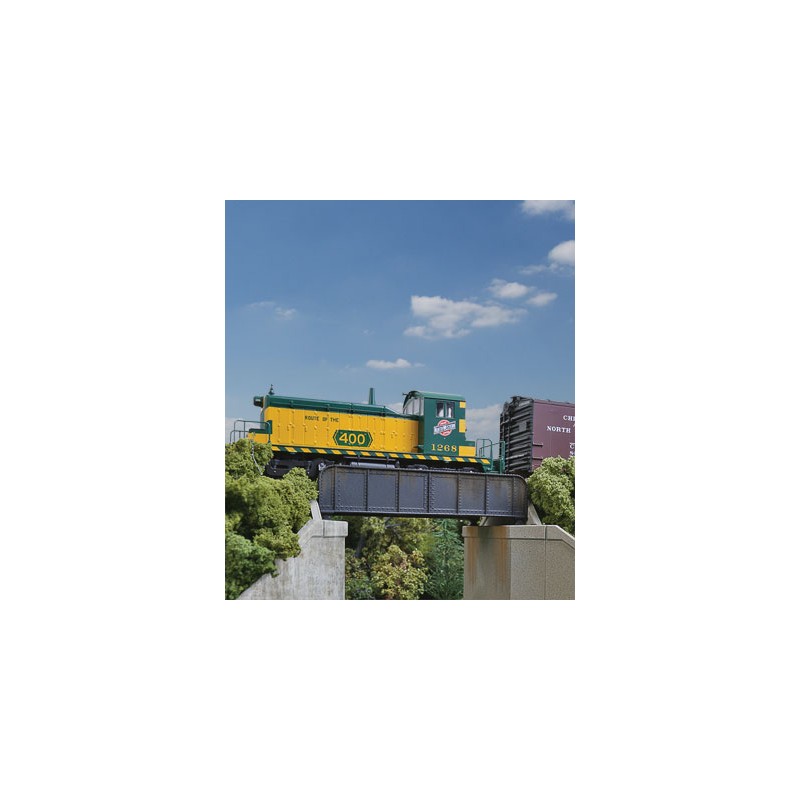 HO 30' Single-Track Railroad Through Girder Bridge