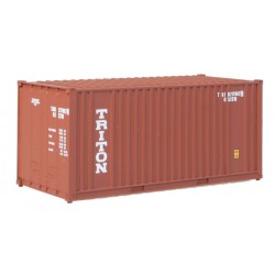949-8004 HO 20' Ribbed-Side Container Triton