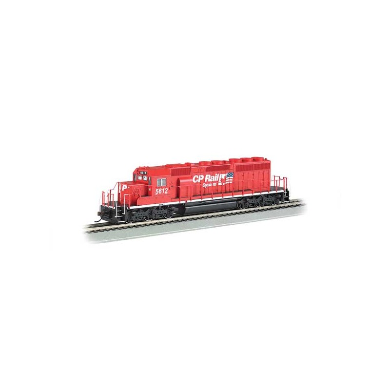 160-67201 HO SD40-2 CP Rail  5612 Dual Flags