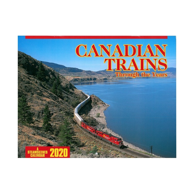 2020 Canadian Trains Kalender