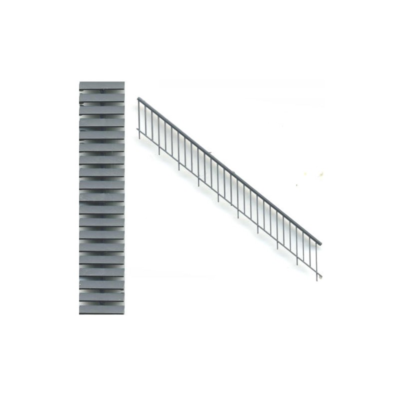 300-5176 HO  35 Concrete  Steel Staircase