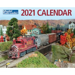 2021 Model Railroad Kalender 2021 - Kalmbach