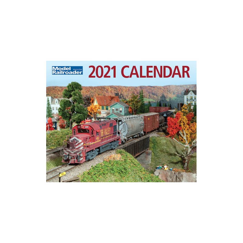2021 Model Railroad Kalender 2021 - Kalmbach