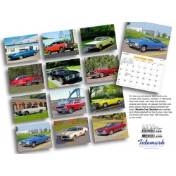 2021 Muscle Cars Classic Kalender