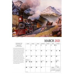 2021 Howard Fogg's Trains Kalender