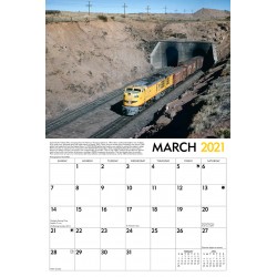 2021 Union Pacific Kalender Tidemark