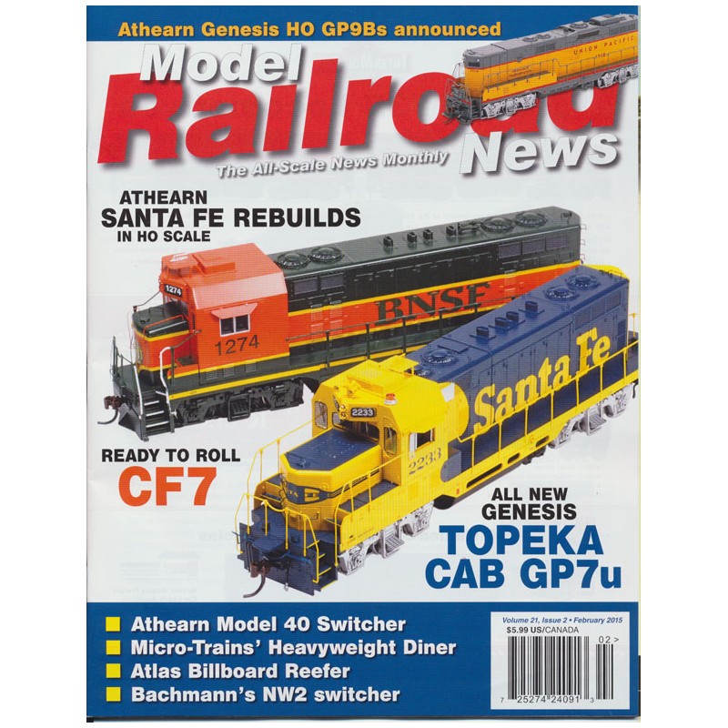 20153602 Model Railroad News 2015 / 2