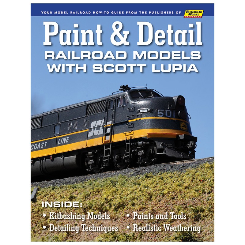 Paint  Detail Railroad Models with Scott Lupia