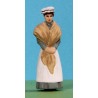 2301-A34-P Maid wearing a shawl