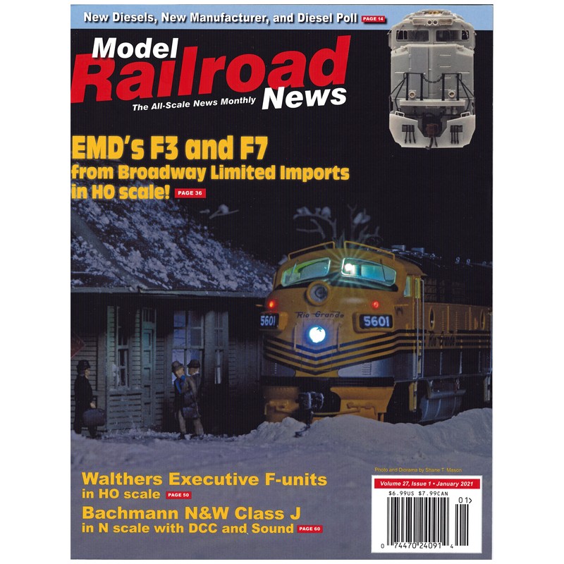 Model Railroad News 2021 / Januar