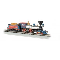 HO 4-4-0 American - Central Pacific 60 'Jupi DC