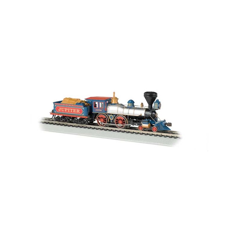 HO 4-4-0 American - Central Pacific 60 'Jupi DC