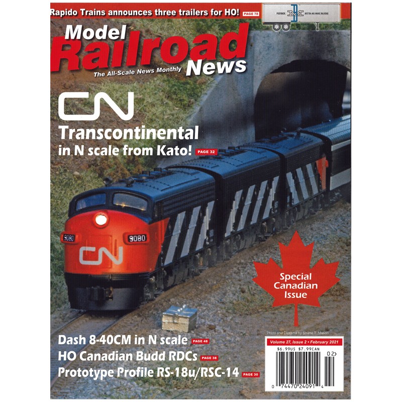 Model Railroad News 2021 / Februar