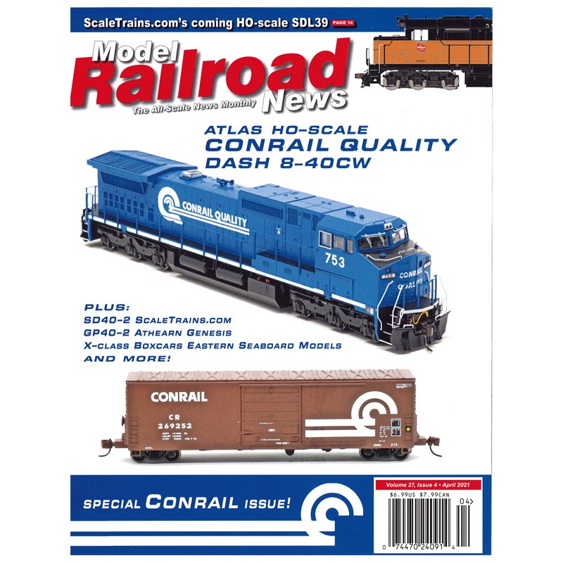 Model Railroad News 2021 / April