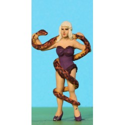 2301-E56-P Frau mit Schlange