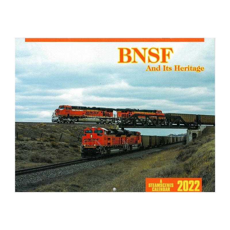 2022 BNSF Kalender Steamscenes
