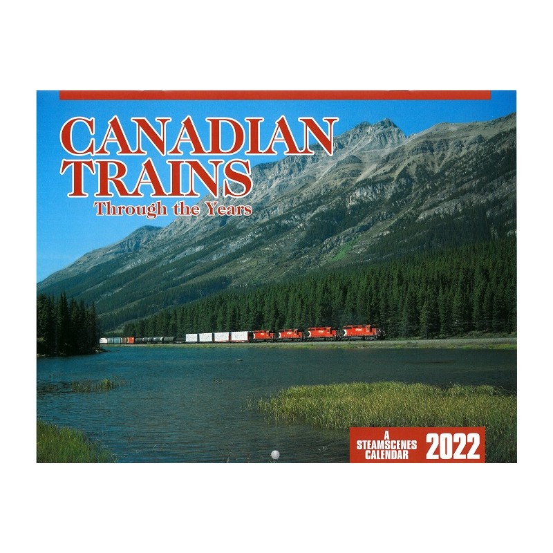 2022 Canadian Trains Kalender Steamscenes