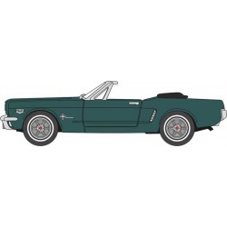 HO 1965 Ford Mustang Convertible Top Down Ivy Gre