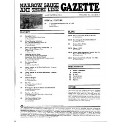Narrow Gauge Gazette 2014 März / April