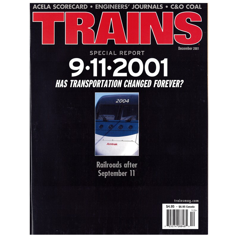 Trains 2001 Dezember 9-11-2001 Has Transportaion C