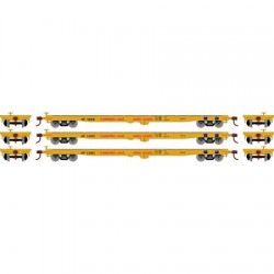 HO 60ft Flat Car Union Pacific (3-pack)_73147