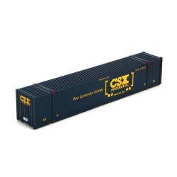 HO 53' Jindo Container CSX - blau 3-pack