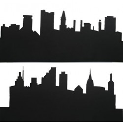 Background Scene Stencil Set - City_73972