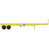 HO Flatbed Trailer 2 Pack yellow_75741